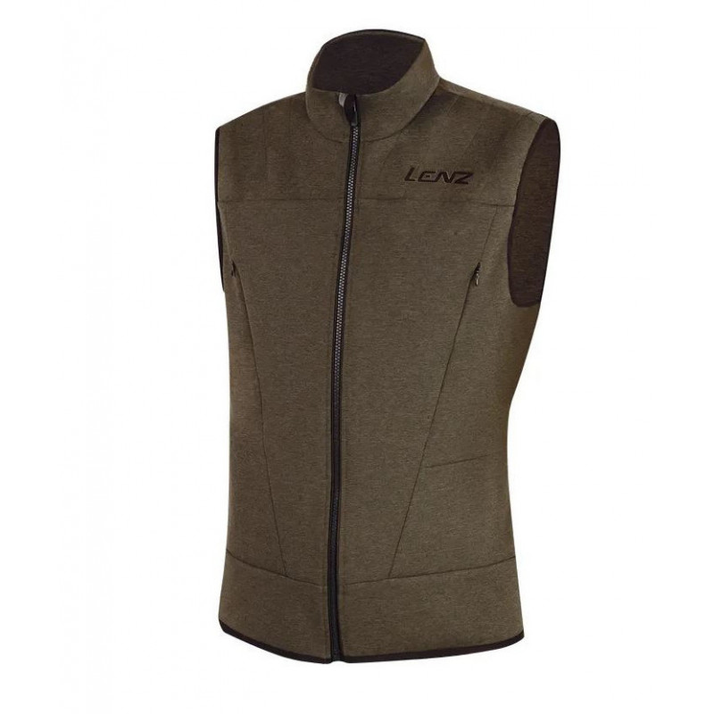 gilet chauffant 2.0 homme brun