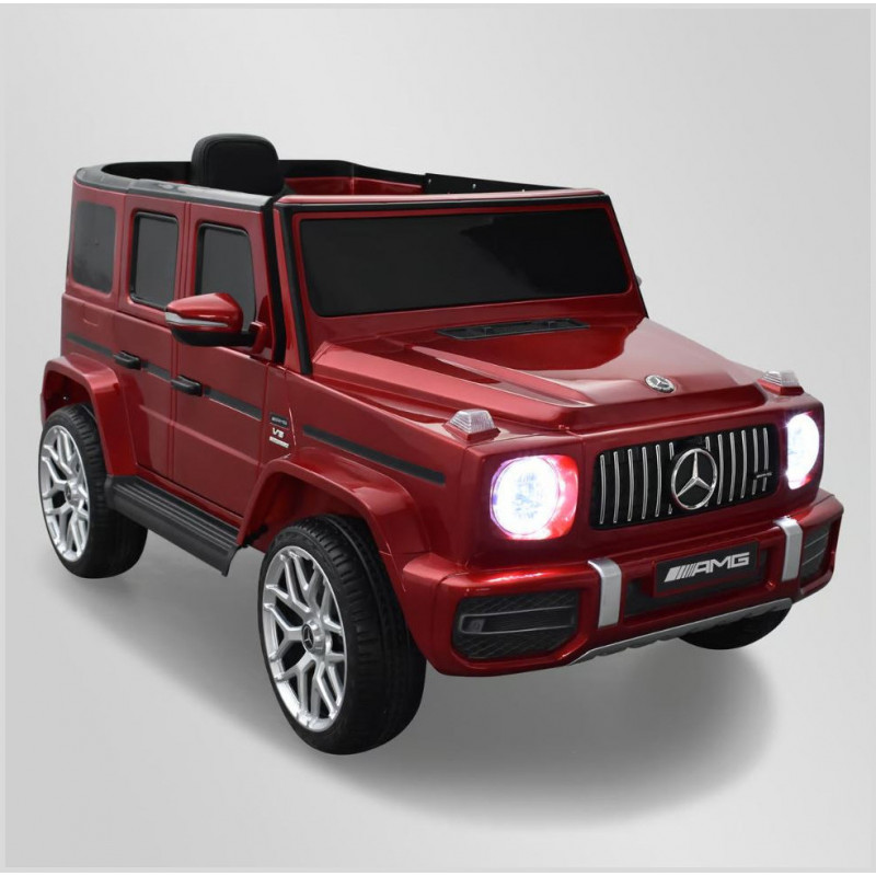 voiture enfant mercedes benz amg g63 rouge