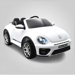 Voiture électrique enfant Volkswagen Coccinelle Dune Beetle Blanc - APOLLO