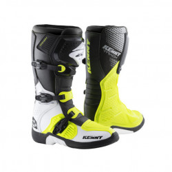 Bottes Track White Neon Yellow - KENNY