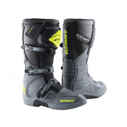 Bottes Track Grey Neon Yellow - KENNY