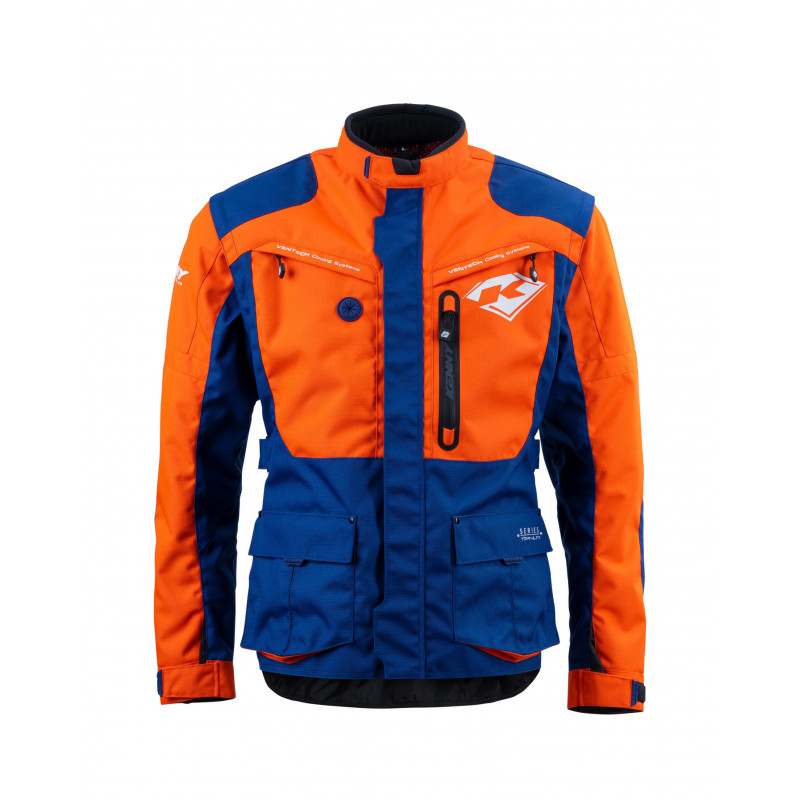 veste titanium orange navy