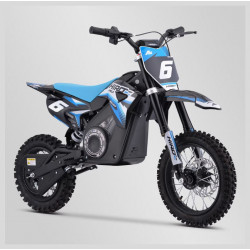 Moto électrique enfant Dirt Bike Hiro Rocket 1000W Bleu - APOLLO