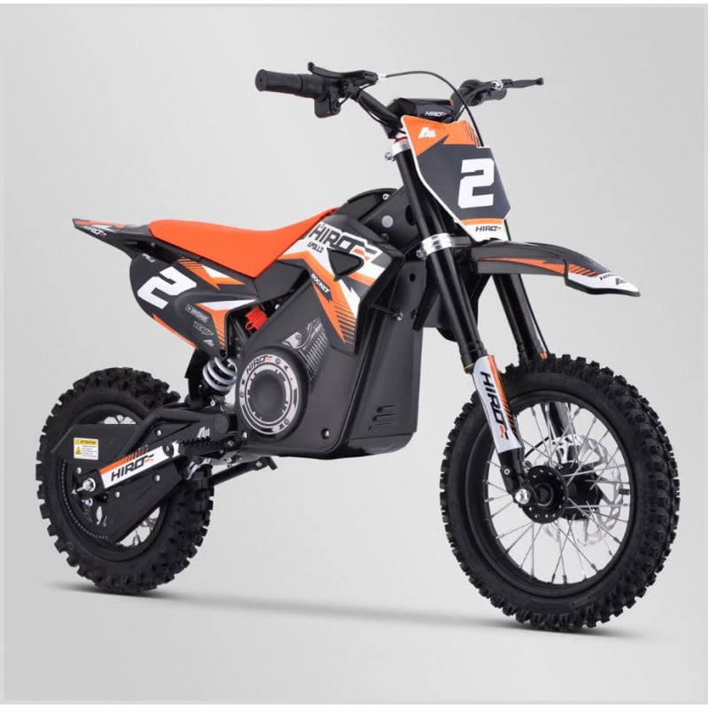 Moto électrique enfant Dirt Bike Hiro Rocket 1000W Orange - APOLLO