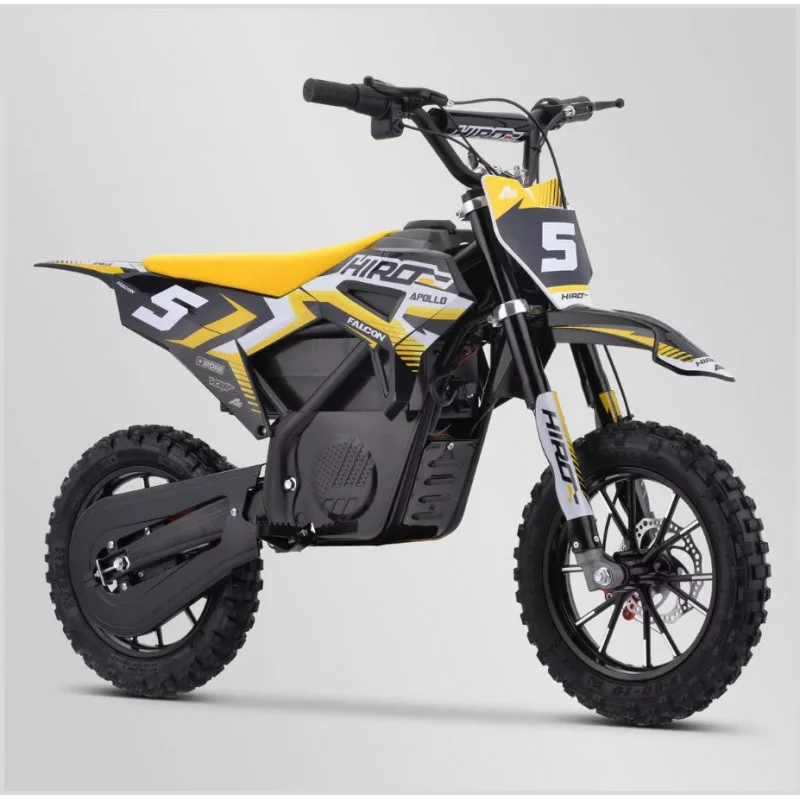 moto électrique enfant hiro falcon 550w jaune