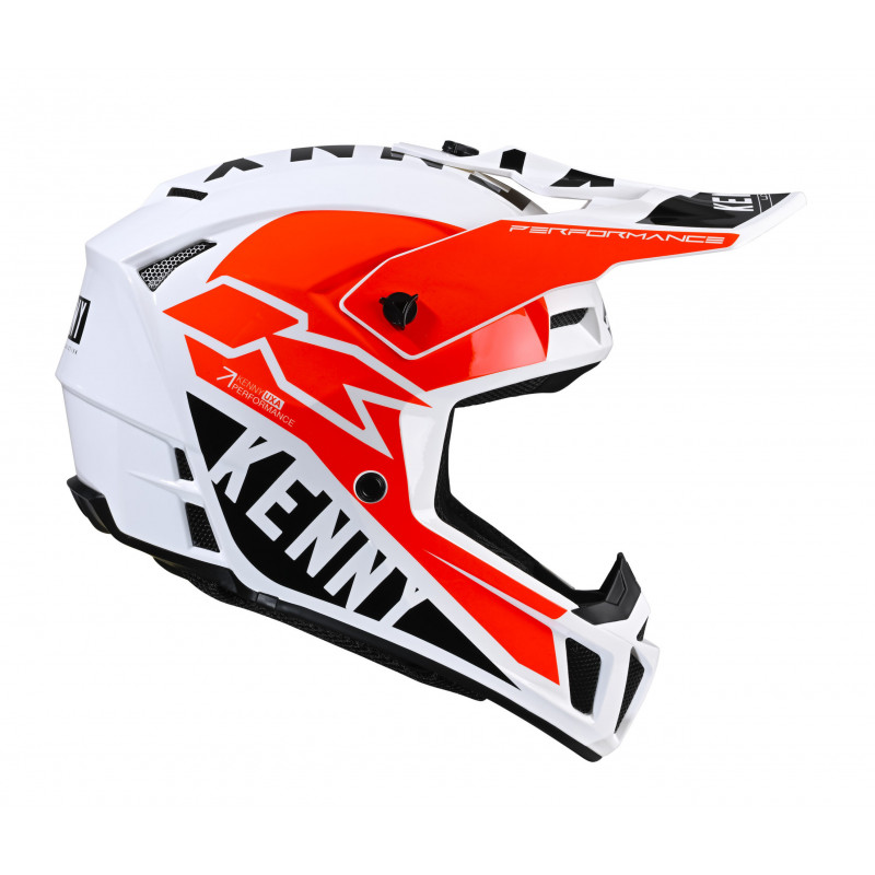 casque performance white red