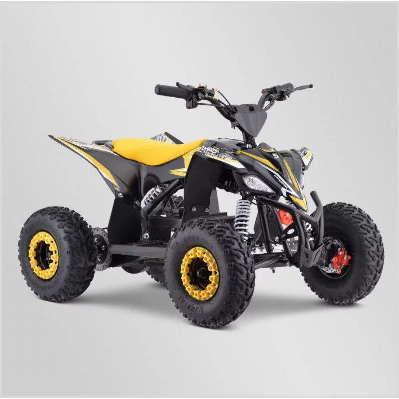 quad enfant électrique hiro cobra 1000w jaune