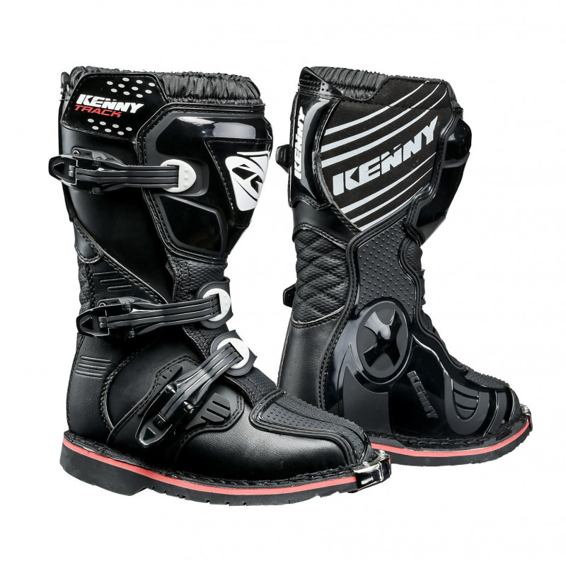 bottes enfant track junior blakc