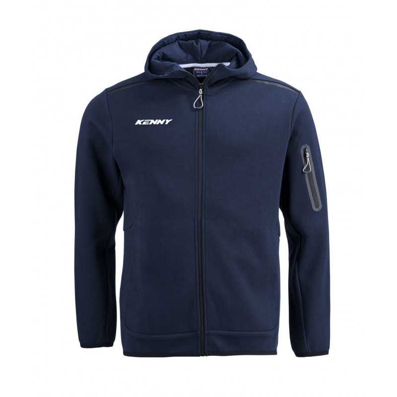 sweat à capuche core navy