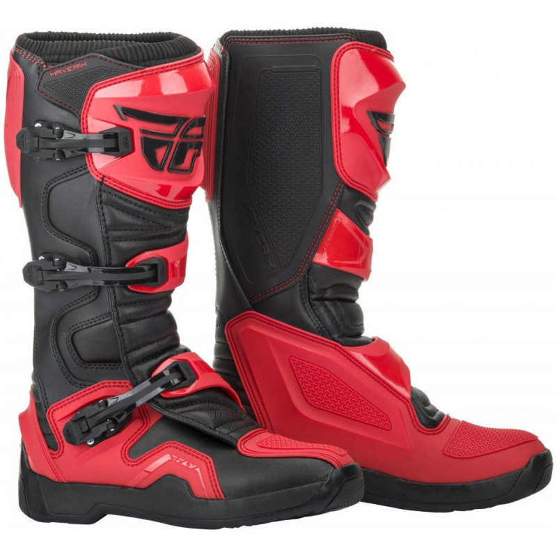 bottes maverik rouge