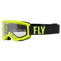 Masque Focus Jaune Fluo/Noir - FLY