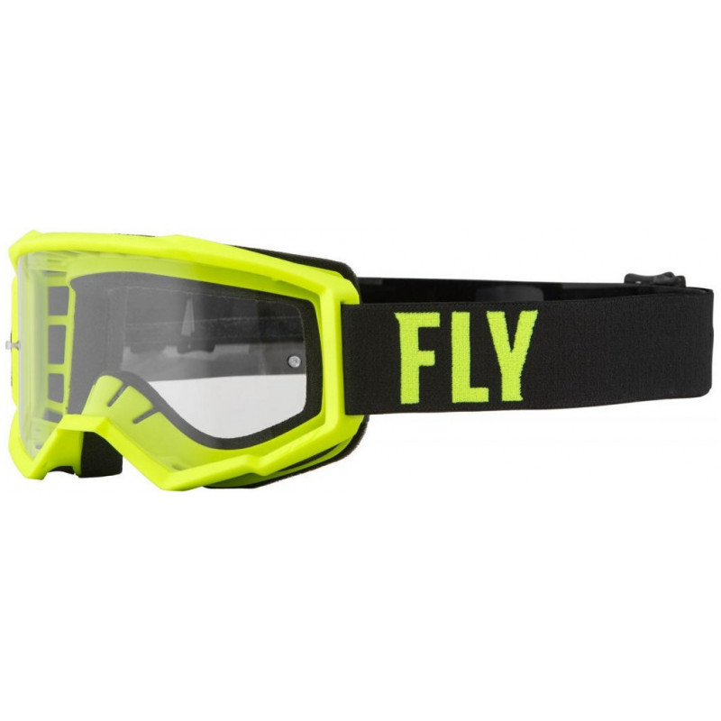 masque focus jaune fluo noir