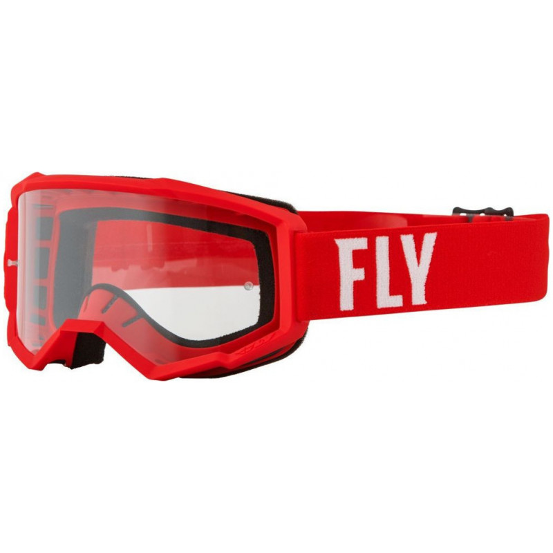 masque focus rouge blanc