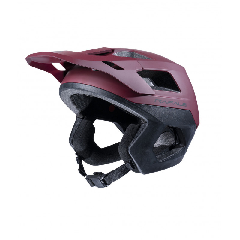 casque rafale dark red