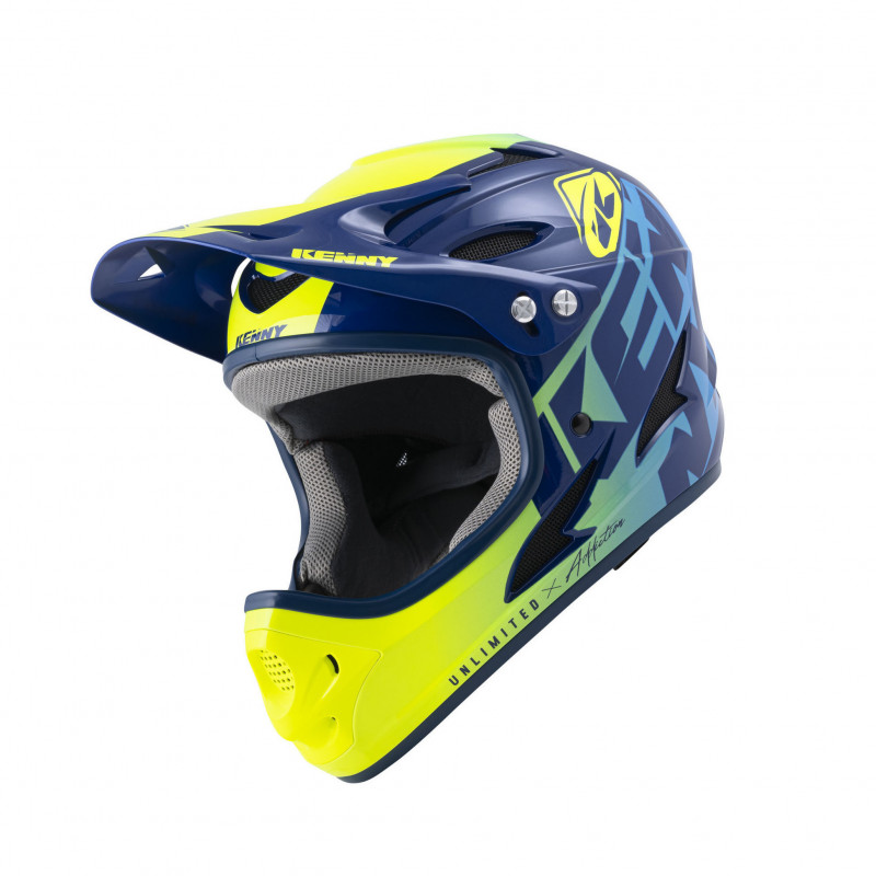 casque down hill graphic navy