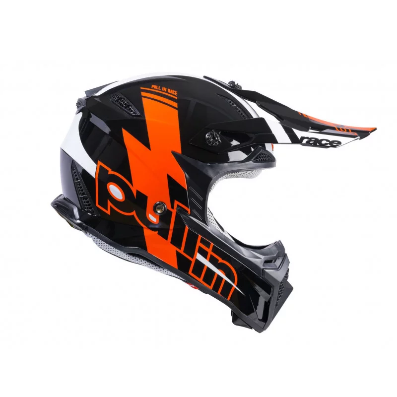 casque race orange