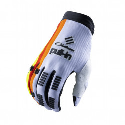 Gants Race Neon Yellow Red Orange - PULL-IN