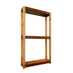 Meuble Rack Bois Cremagliera - Large - Corten - QUOCO