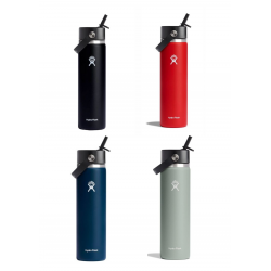 Bouteille isotherme Standard Mouth Flex Straw Cap (710 ml) - HYDRO FLASK