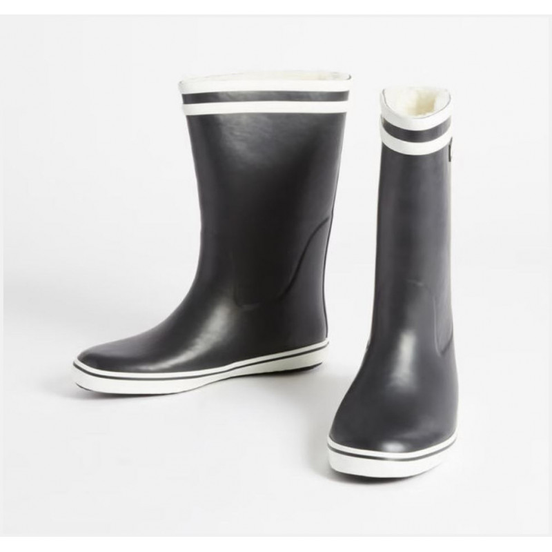Bottes fourr es femme Malouine Fur 2 Marine AIGLE