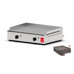 Plancha Inox Alfa 600 Lisse + Housse de protection - PLANET