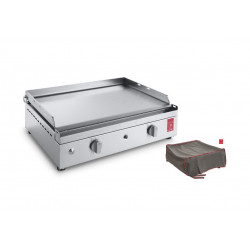 Plancha Inox Chef 55 Lisse + Housse de protection - PLANET