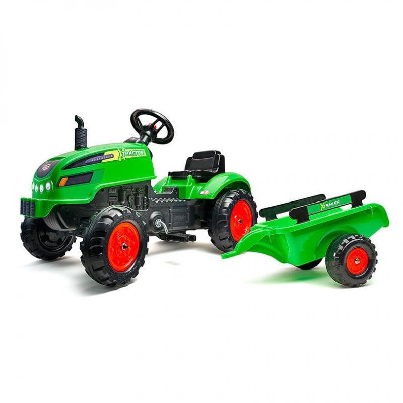 tracteur x tractor vert