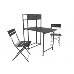 Set Balcon II (Table et 2 Chaises) - ALIZE