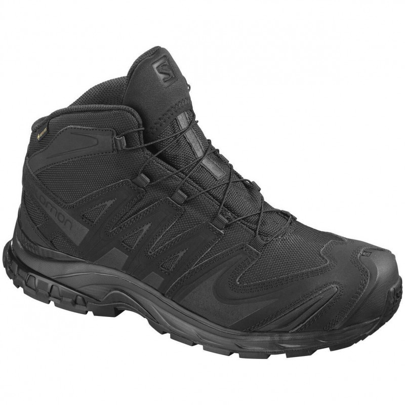 chaussures xa forces mid gtx normée noir