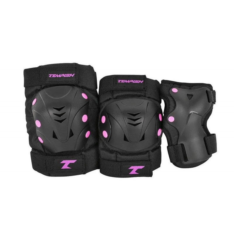 pack de 3 protections taky skate rose