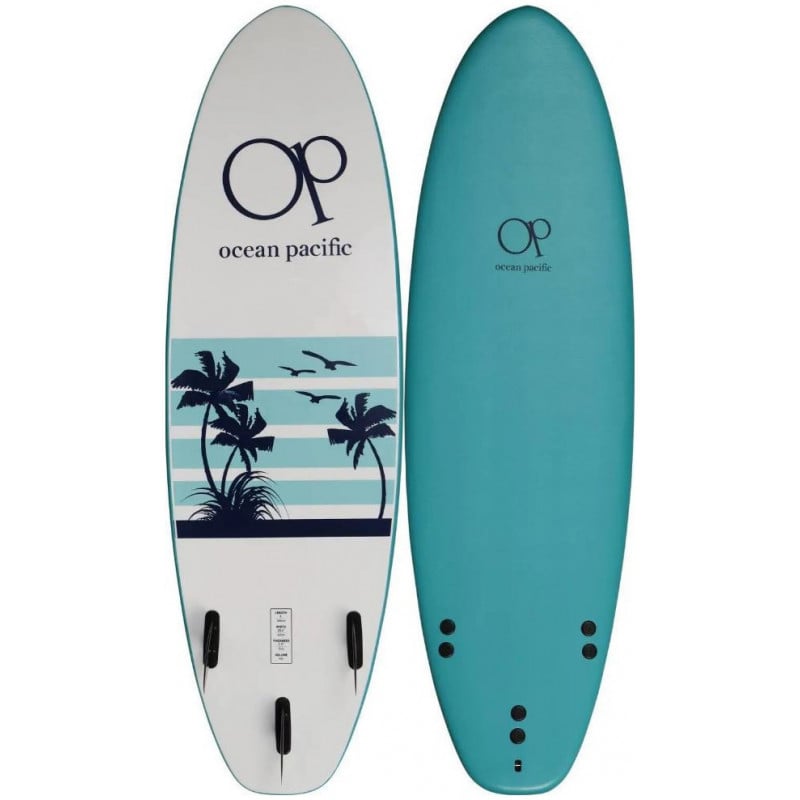 paddle surf soft top 6'0 bleu