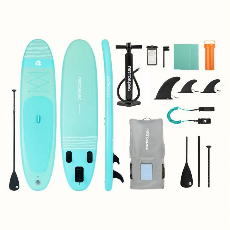 paddle weekender sl 10' seafoam stripes