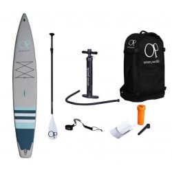 Paddle gonflable Touring MSL 14'0 Vert - OCEAN PACIFIC