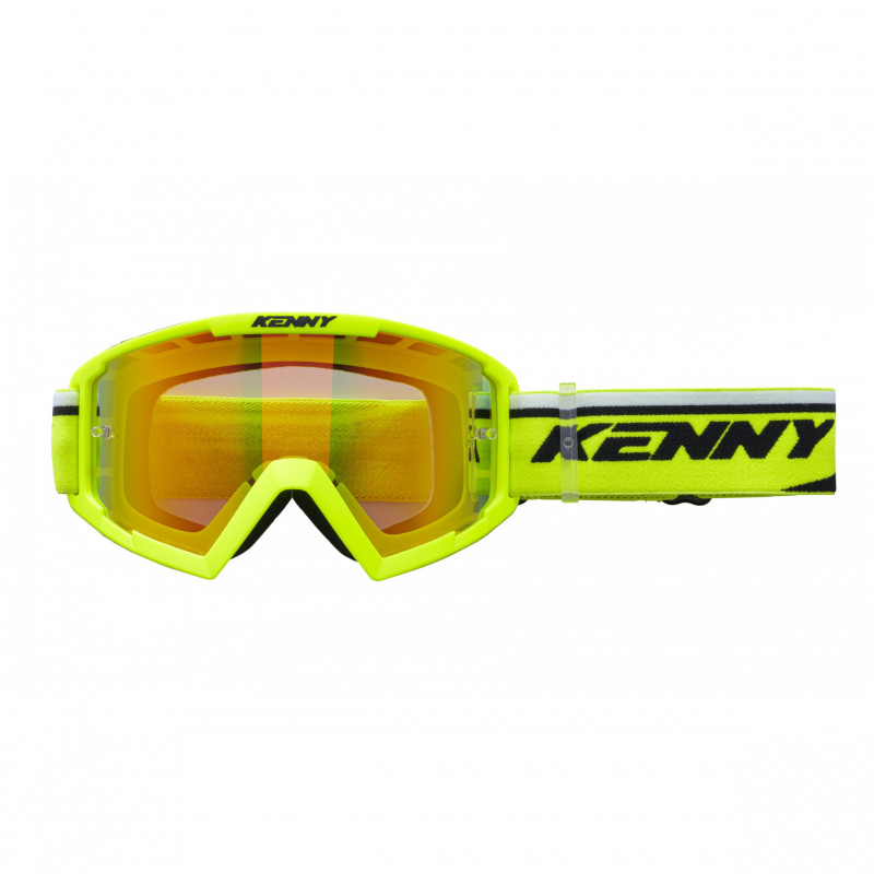 masque enfant track+ neon yellow