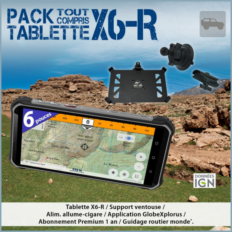 pack smartphone x6r 4x4