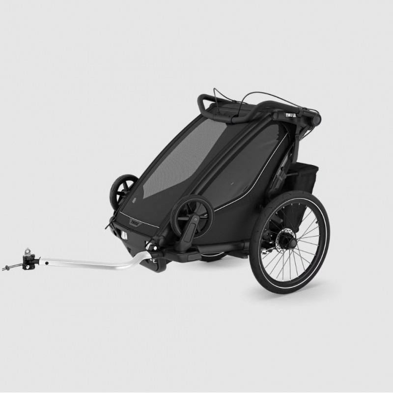 remorque chariot sport 1 black