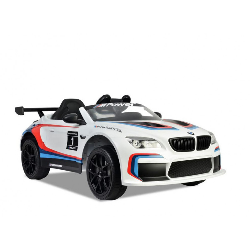 voiture enfant bmw m6 gt3 blanc