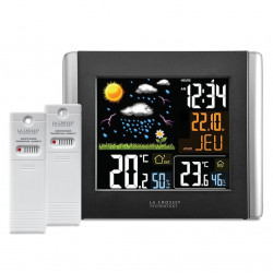 Station colorée WS6824 Gris Métal - LA CROSSE TECHNOLOGY