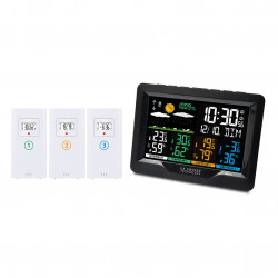 Station colorée WS6204 Noire - LA CROSSE TECHNOLOGY