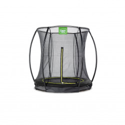 Trampoline enterré Silhouette ø183cm avec filet de sécurité - EXIT TOYS