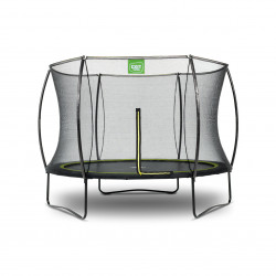 Trampoline Silhouette ø244cm avec filet de sécurité - EXIT TOYS
