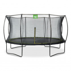 Trampoline Silhouette ø427cm avec filet de sécurité - EXIT TOYS