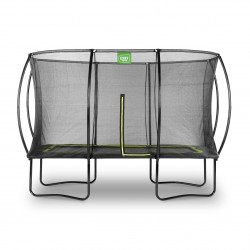 Trampoline Silhouette 244 x 366 cm avec filet de sécurité - EXIT TOYS