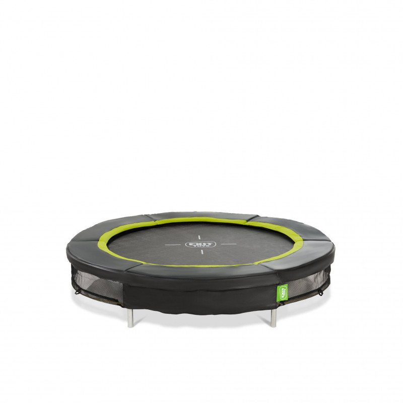 trampoline enterré silhoutte sports 183cm