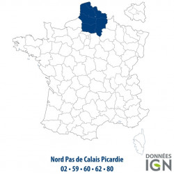 Nord-Picardie au 1 : 25 000 Cartes IGN
