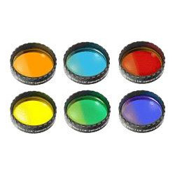 Jeu de 6 filtres colorés coulant 31.75 mm