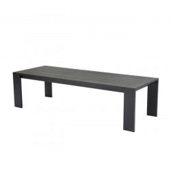 Table Ibiza 6/8 personnes Noir
