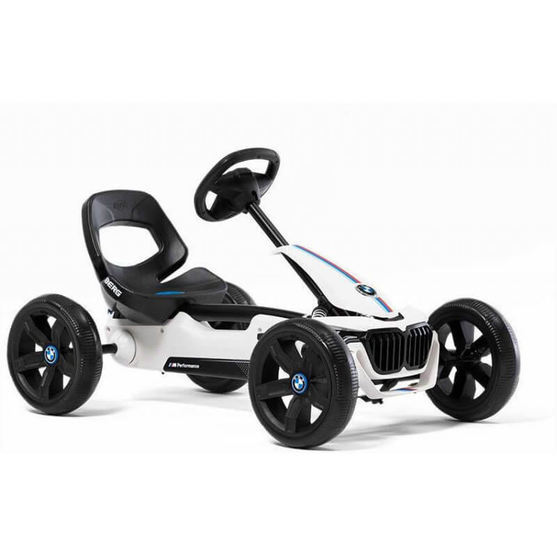 Kart à pédales Reppy BMW blanc