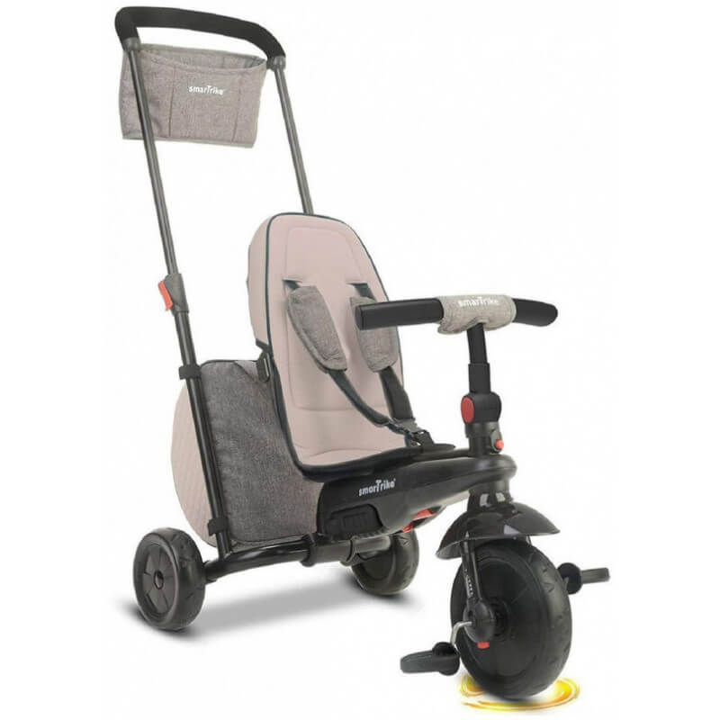 Tricycle Smartrike pliable évolutif 7en1 - SmarTfold 600S Gris