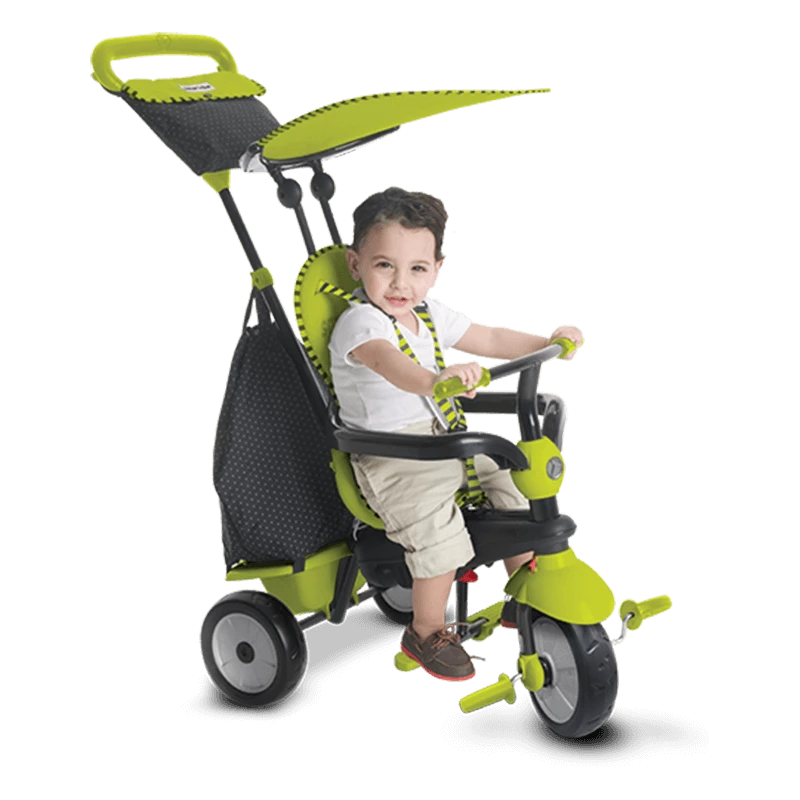 Tricycle Glow 4 en 1 vert